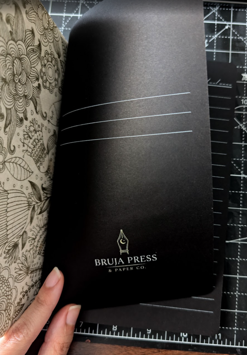 Cream Botanical Hard Cover - Imperfect
