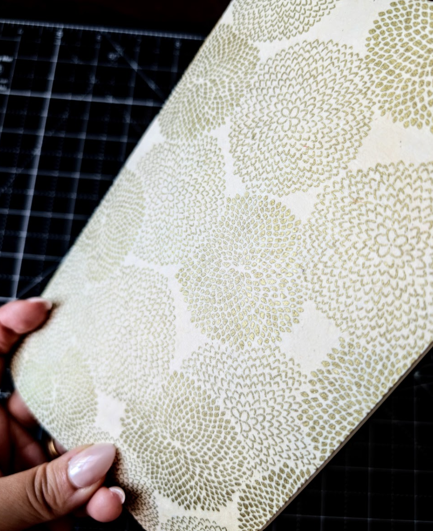 Gold & Cream Series Cream Paper