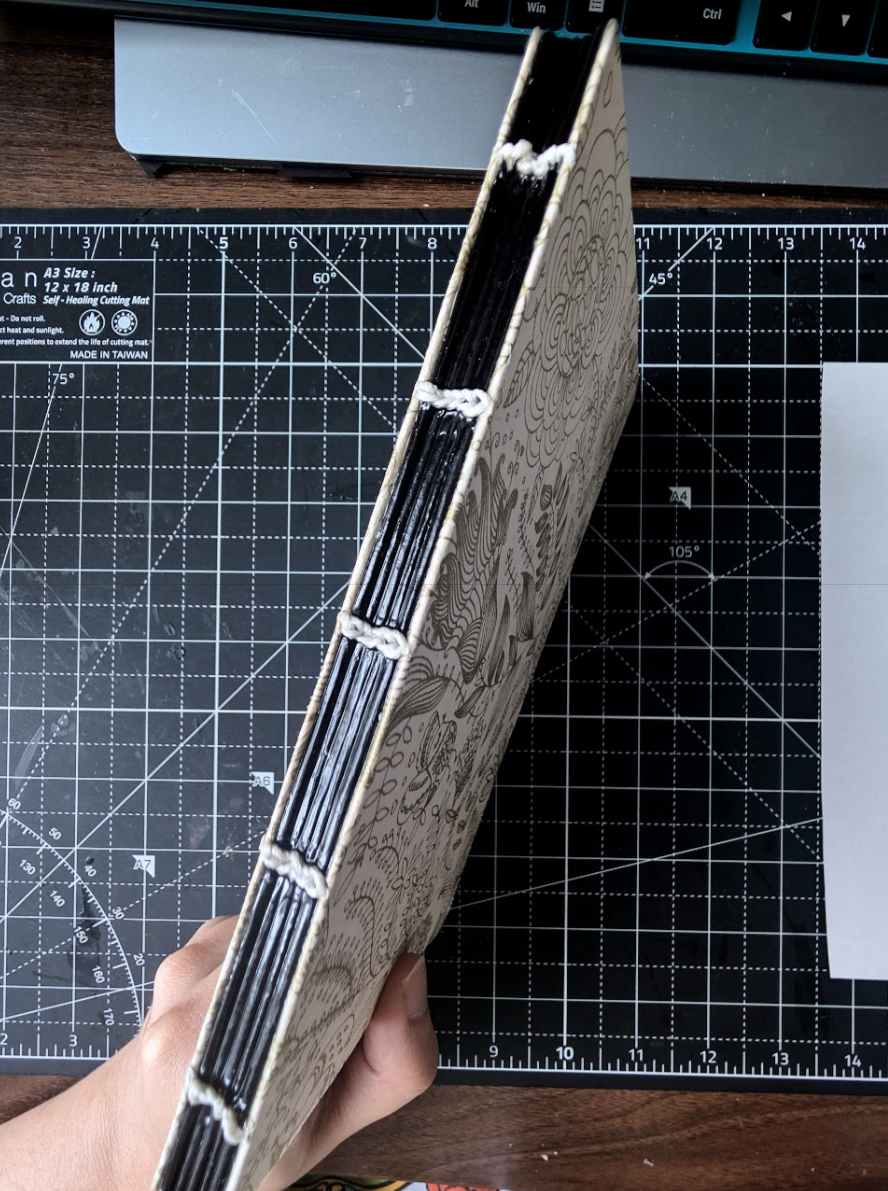 Gold & Cream Botanical - Imperfect