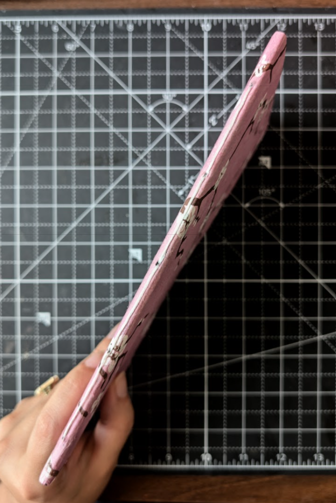 In Full Bloom Black Paper Notebook