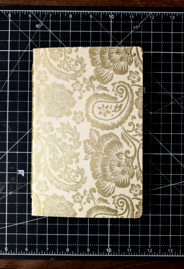 Soft Covers:  Cream Linen Paper (Single Signature)