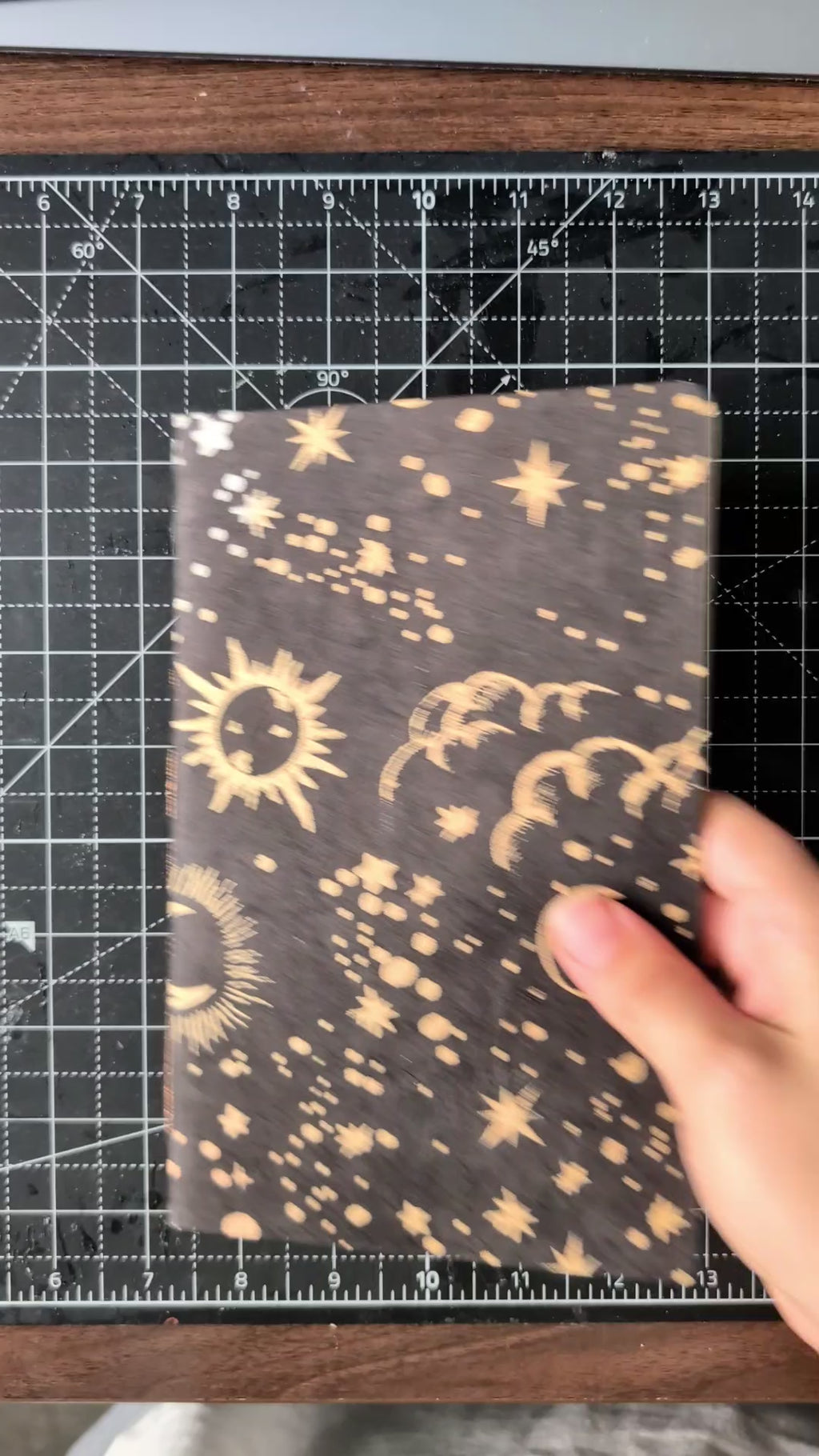 Soft Covers:  Cream Linen Paper (Single Signature)