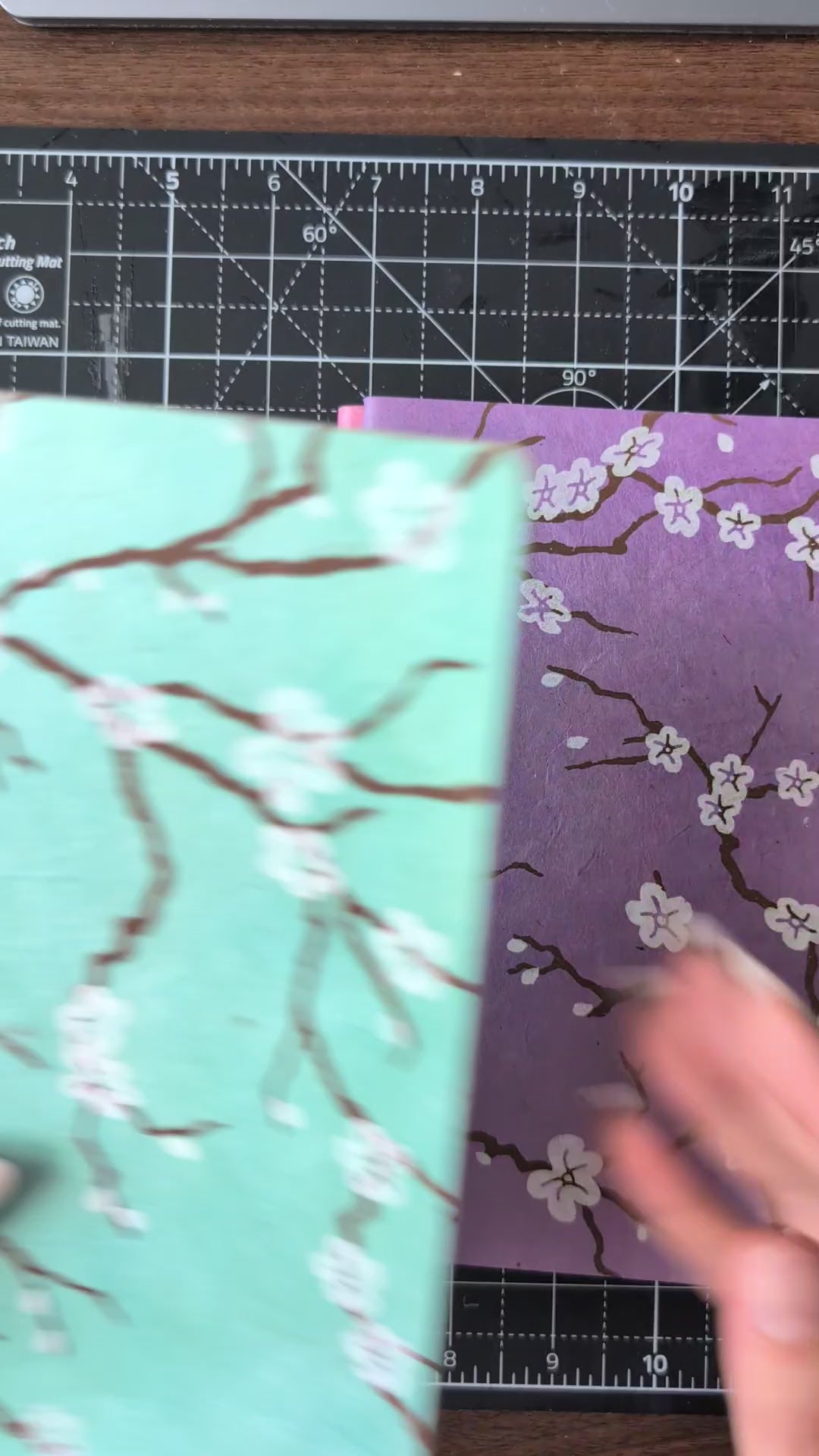 In Full Bloom Cream Paper Notebook