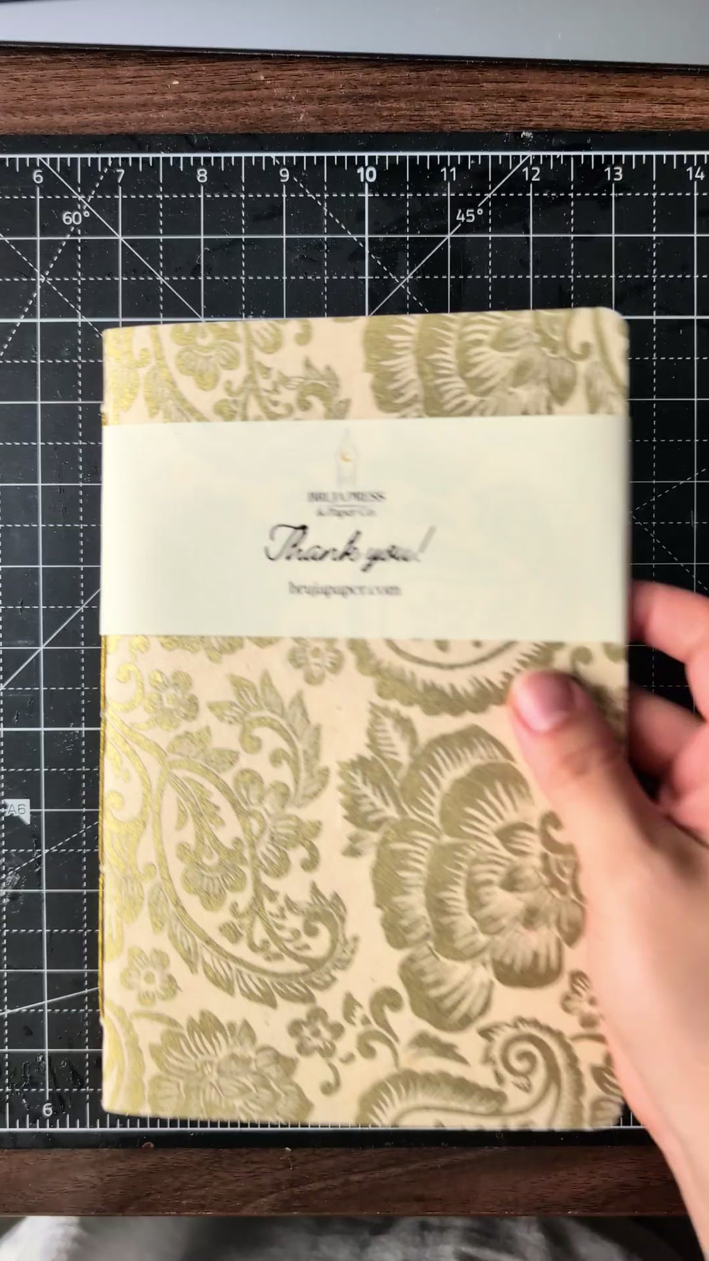 Soft Covers:  Cream Linen Paper (Single Signature)