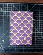 Purple Deco Hard Cover